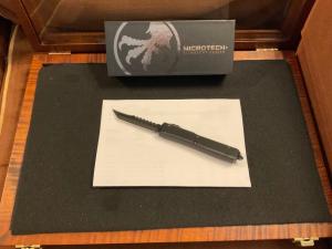 Microtech Ultratech Hellhound Shadow