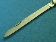 VINTAGE SABRE STAINLESS JAPAN MELON TESTER FRUIT FOLDING JACK POCKET KNIFE KNIVES OLD VINTAGE SABRE STAINLESS JAPAN MELON TESTER FRUIT FOLDING JACK POCKET KNIFE KNIVES OLD