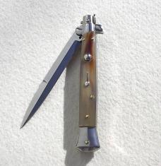 NEW FRANK BELTRAME 11" GENUINE BRAZILIAN HORN ITALIAN STILETTO