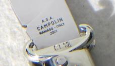 NEW A.G.A. CAMPOLIN SHELL PULLER LEVER LOCK GENUINE STAG NICKEL SILVER BOLSTERS 