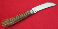Vintage Stag Handled Pruning Knife. ...........................................................(936)