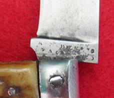 Vintage Stag Handled Pruning Knife. ...........................................................(936)