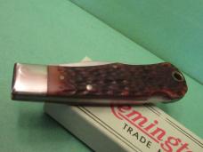 Remington 1984 Silver Bullet Delrin Handle Folding LockBack Pattern # R1173L