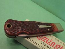 Remington 1984 Silver Bullet Delrin Handle Folding LockBack Pattern # R1173L