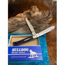 1995 Bulldog Brand 2 Blade Large Trapper Knife, Hand Made in Solingen, Germany. 5 3/8" 1995 Bulldog Brand 2 Blade Large Trapper Knife, Hand Made in Solingen, Germany. 5 3/8"