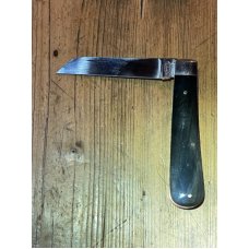 A Wright & Son Large Lambsfoot Knives with Lambsfoot Blade and Ebony Scales *FACTORY DEFECT A Wright & Son Large Lambsfoot Knives with Lambsfoot Blade and Ebony Scales *FACTORY DEFECT