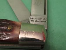 Schrade IXL Wostenholm Brown Bone Stockman 