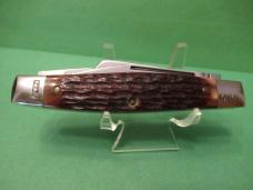 Schrade IXL Wostenholm Brown Bone Stockman 