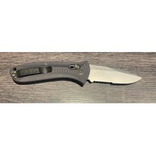 Benchmade 5000SBK Presidio Auto Knife, 154CM Black Combo Blade