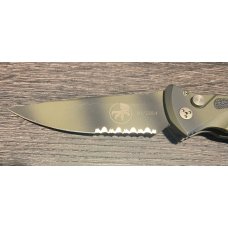 Rare Microtech Mini-Socom Elite Green Camo Automatic Knife (3.4" Plain) 01/2004