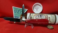 Great Eastern Cutlery Elderberry Camel Bone Old Sheffield Jack Knife Brand New 392222 W/Tube, Button