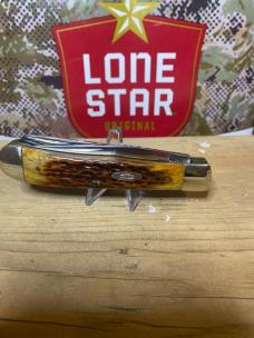 1985 Case Trapper beautiful bone handle Charles Lindbergh 