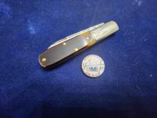 Great Eastern NORTHFIELD #772122 ANTIQUE YELLOW SAWCUT BONE BARLOW