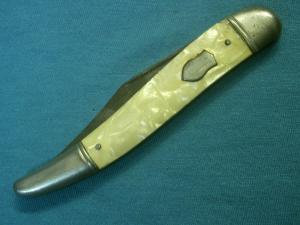 VINTAGE IMPERIAL PROV USA FOLDING POCKET TEXAS TOOTHPICK TICKLER FISH KNIFE KNIVES OLD