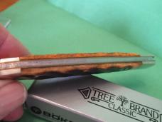 Boker Tree Brand Limited Edition Wash Board Brown Bone Trapper Pattern # 2526 WBB