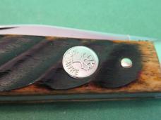 Boker Tree Brand Limited Edition Wash Board Brown Bone Trapper Pattern # 2526 WBB
