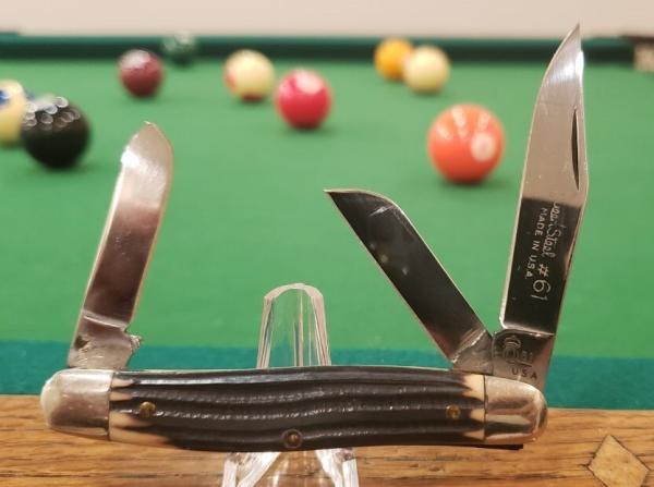 Rare Queen Steel #61 USA Stockman, Imitation Winterbottom Bone, Q81 Rare Queen Steel #61 USA Stockman, Imitation Winterbottom Bone, Q81