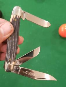 Rare Queen Steel #61 USA Stockman, Imitation Winterbottom Bone, Q81 Rare Queen Steel #61 USA Stockman, Imitation Winterbottom Bone, Q81