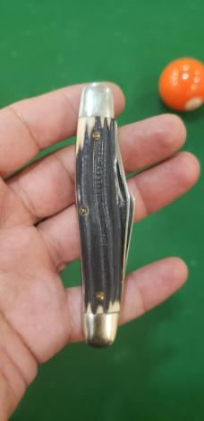 Rare Queen Steel #61 USA Stockman, Imitation Winterbottom Bone, Q81 Rare Queen Steel #61 USA Stockman, Imitation Winterbottom Bone, Q81