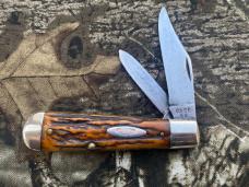 VINTAGE CASE XX GENUINE STAG TORPEDO JACK 5299 1/2 - POSSIBLE RED STAG? - VG USED COND VINTAGE CASE XX GENUINE STAG TORPEDO JACK 5299 1/2 - POSSIBLE RED STAG? - VG USED COND