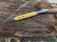EARLY SCHRADE CUT CO WALDEN NY DOUBLE PUSH BUTTON SWITCHBLADE EARLY SCHRADE CUT CO WALDEN NY DOUBLE PUSH BUTTON SWITCHBLADE