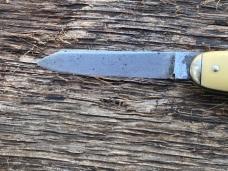 EARLY SCHRADE CUT CO WALDEN NY DOUBLE PUSH BUTTON SWITCHBLADE EARLY SCHRADE CUT CO WALDEN NY DOUBLE PUSH BUTTON SWITCHBLADE