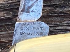 EARLY SCHRADE CUT CO WALDEN NY DOUBLE PUSH BUTTON SWITCHBLADE EARLY SCHRADE CUT CO WALDEN NY DOUBLE PUSH BUTTON SWITCHBLADE
