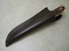 Schrade + USA 164UH Staglon Uncle Henry Badger Fixed Blade Sheath Knife in Box Schrade + USA 164UH Staglon Uncle Henry Badger Fixed Blade Sheath Knife in Box