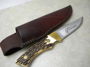Schrade USA TN051 Tennessee Staglon Uncle Henry Fixed Blade Sheath Knife 
