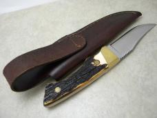 Schrade USA TN051 Tennessee Staglon Uncle Henry Fixed Blade Sheath Knife Schrade USA TN051 Tennessee Staglon Uncle Henry Fixed Blade Sheath Knife