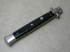 INOX 11" Bolster Lock Italian Stiletto Kris Blade Switchblade Knife
