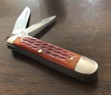 2010 - Great Eastern Cutlery (GEC) Tidioute - Serpentine Jack Jigged Orange Bone - 3 1/2" 661210 2010 - Great Eastern Cutlery (GEC) Tidioute - Serpentine Jack Jigged Orange Bone - 3 1/2" 661210