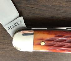 2010 - Great Eastern Cutlery (GEC) Tidioute - Serpentine Jack Jigged Orange Bone - 3 1/2" 661210 2010 - Great Eastern Cutlery (GEC) Tidioute - Serpentine Jack Jigged Orange Bone - 3 1/2" 661210