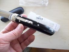The Baron A.G.A. Campolin Unusual French Design Italian Genuine Brazilian Horn UNUSED NIB. The Baron A.G.A. Campolin Unusual French Design Italian Genuine Brazilian Horn UNUSED NIB.