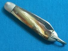 VINTAGE FANCY UNMARKED EASY OPEN SWELL END JACK FOLDING POCKET KNIFE KNIVES OLD VINTAGE FANCY UNMARKED EASY OPEN SWELL END JACK FOLDING POCKET KNIFE KNIVES OLD