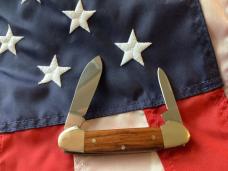 Vintage J A Henckels 2 Blade Canoe w/ Walnut Handles -NM -NICE ONE! Vintage J A Henckels 2 Blade Canoe w/ Walnut Handles -NM -NICE ONE!