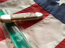 Vintage J A Henckels 2 Blade Canoe w/ Walnut Handles -NM -NICE ONE! Vintage J A Henckels 2 Blade Canoe w/ Walnut Handles -NM -NICE ONE!