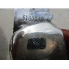 REDUCED PRICE!!! 1940-1964 CASE XX  6165SAB PRETTY  RED WORM GROOVED HANDLES 