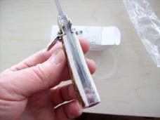 A. G. A. Campolin Dominus Lever Maltese Cross 6 Incher W/Genuine Stag/Antler NIB A. G. A. Campolin Dominus Lever Maltese Cross 6 Incher W/Genuine Stag/Antler NIB