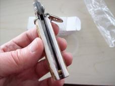 A. G. A. Campolin Dominus Lever Maltese Cross 6 Incher W/Genuine Stag/Antler NIB A. G. A. Campolin Dominus Lever Maltese Cross 6 Incher W/Genuine Stag/Antler NIB