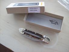 Hubertus Knife Solingen, Germany Large Size 11 Clip-Point Blade Genuine Stag/Antler NIB Hubertus Knife Solingen, Germany Large Size 11 Clip-Point Blade Genuine Stag/Antler NIB