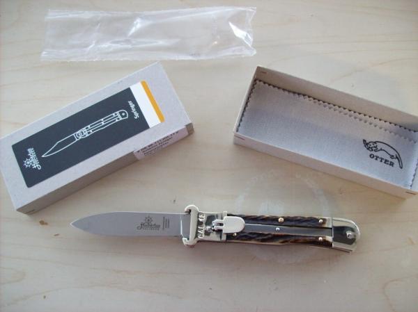 Hubertus Knife Shellpuller Patronenzieher Solingen Germany Large Size 11 UNUSED NIB.