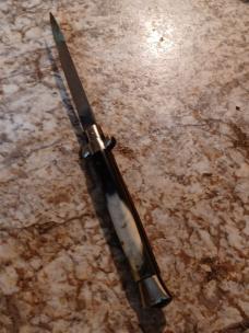 11"  Horn Transitional Italian Stiletto. Rostfrei. 