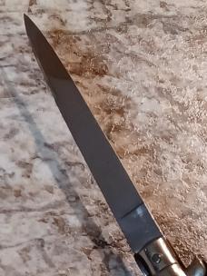 11"  Horn Transitional Italian Stiletto. Rostfrei. 