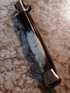 11"  Horn Transitional Italian Stiletto. Rostfrei. 