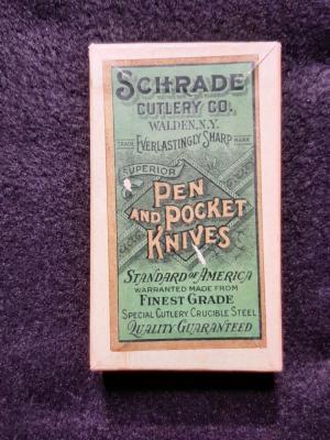 VINTAGE Schrade Cut Co. Empty BOX