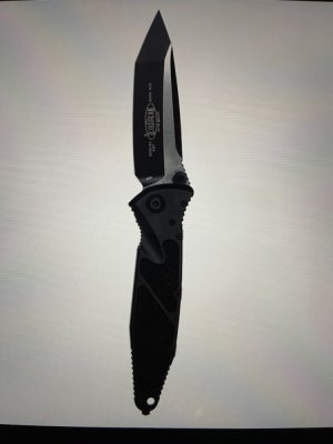 Microtech NEW SOCOM ELITE MANUAL TANTO NON-SERRATED