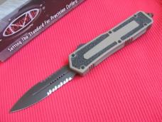 Rare Microtech 2006 SCARAB D/E Tan Tactical OTF Switchblade Knife - New In Box w/Paperwork !