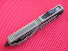 Rare Microtech 2006 SCARAB D/E Tan Tactical OTF Switchblade Knife - New In Box w/Paperwork !