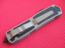 Rare Microtech 2006 SCARAB D/E Tan Tactical OTF Switchblade Knife - New In Box w/Paperwork !